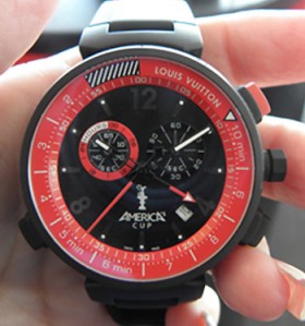 Louis V. America’s Cup Timepiece chrono w/ flyback function